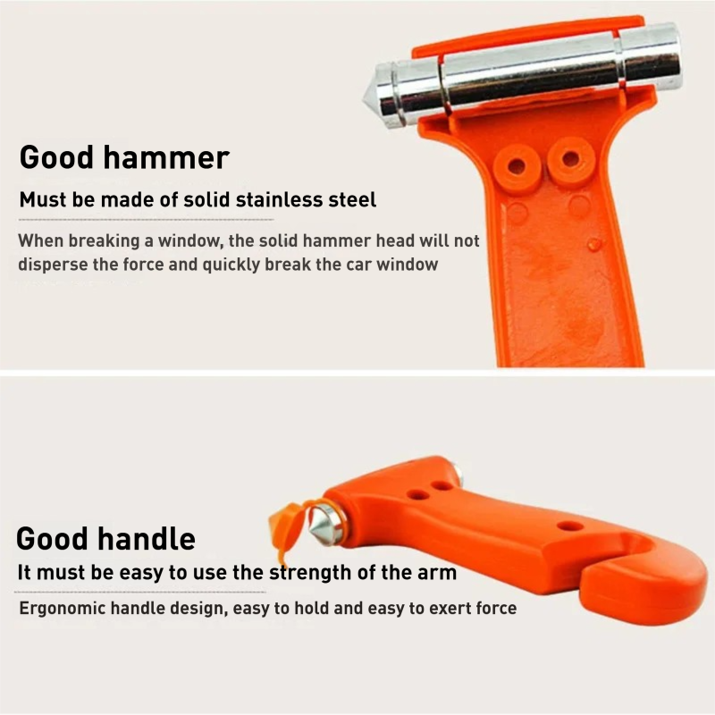 Multi-function Hammer Two-in-o - Rescue Rope Throw ulasan dan harga