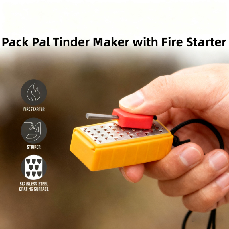 Lightweight Tinder Maker with  - Magnesium Fire Starter ulasan dan harga