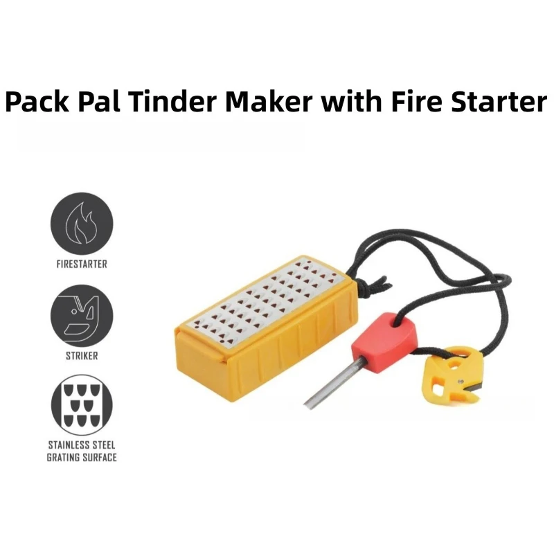 Lightweight Tinder Maker with  - Magnesium Fire Starter ulasan dan harga